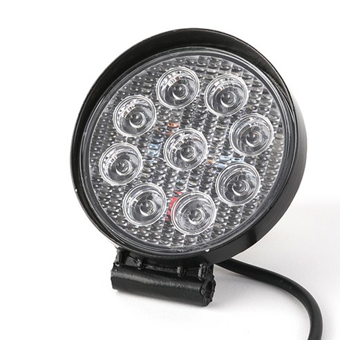 27W LED 써치라이트 원형 60도 확산형, 1개