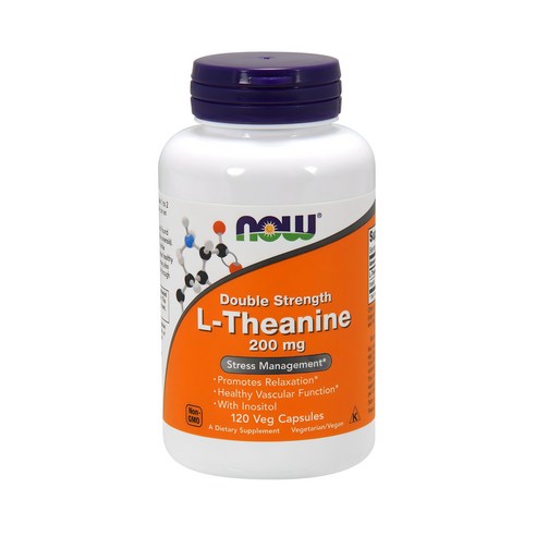 나우푸드 L-테아닌 200mg 베지 캡슐 솔직 후기 | 실사용자 리뷰 분석 - 상품 이미지 1