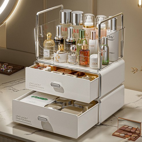 화장품 서랍장 하나로 화장대 고민 끝