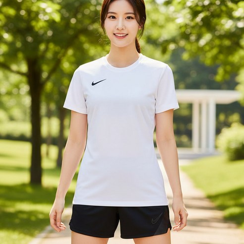 나이키 우먼스 반팔 티셔츠 BV6728-100 드리이 파크 7 축구 저지 런닝 헬스 스포츠 운동