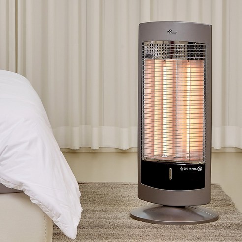 따뜻함과 안전을 모두 갖춘 한일 스탠드형 할로겐 히터 EHV-1200HM으로 올겨울 따뜻하게!