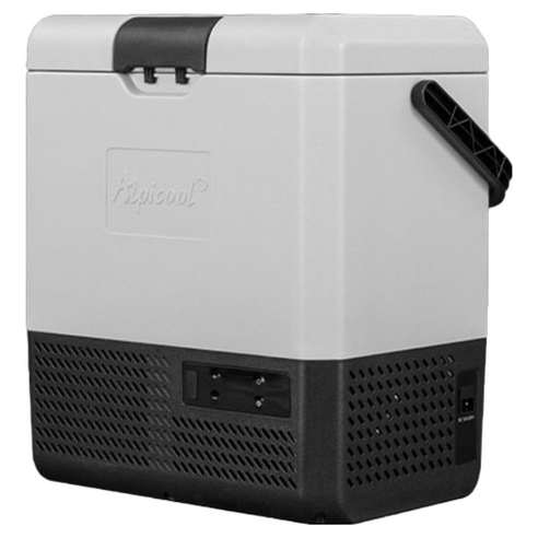 알피쿨 P시리즈 차량용 냉장고, 블랙 + 그레이, 15L