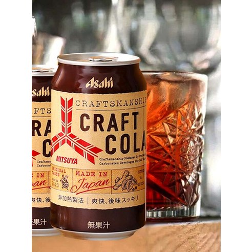 일본아사히미츠야 크래프트콜라 350ml ASAHI CRAFT COLA - 기타탄산음료 | 쿠팡