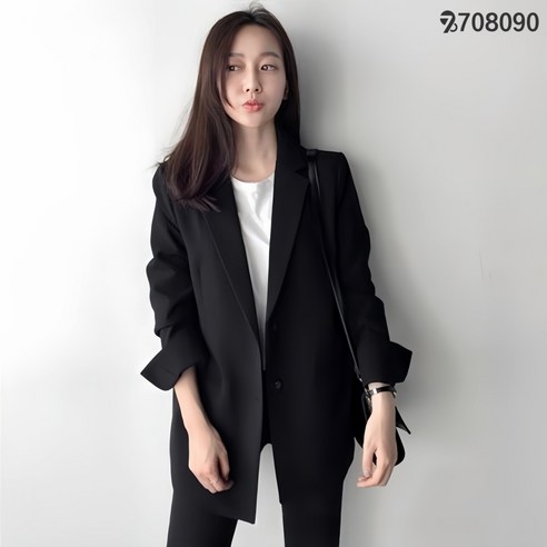 708090 여성 면접복장 캐주얼 정장 상의