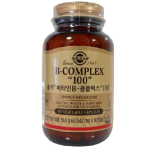 솔가 비타민B 콤플렉스 100, 50정, 1개
