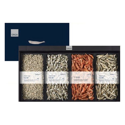 올가홀푸드 기쁨 멸치 볶음용 100g + 조림용 100g + 국물용 100g + 홍새우 70g 세트 2호, 1세트
