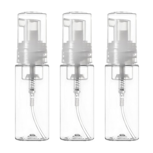 닥터보틀 화장품공병 버블 디스펜서 버블메이커 거품용기 40ml 투명, 3개, 거품(투명) 40ml