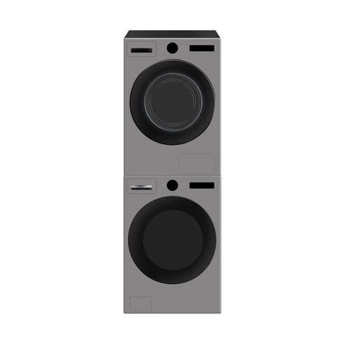 LG 트롬 오브제컬렉션 세탁기+건조기 KFG21VN-9VN(FG21VN+RG19VN), 모던 스테인리스/스테인리스 실버, KFG21VN-9VN
