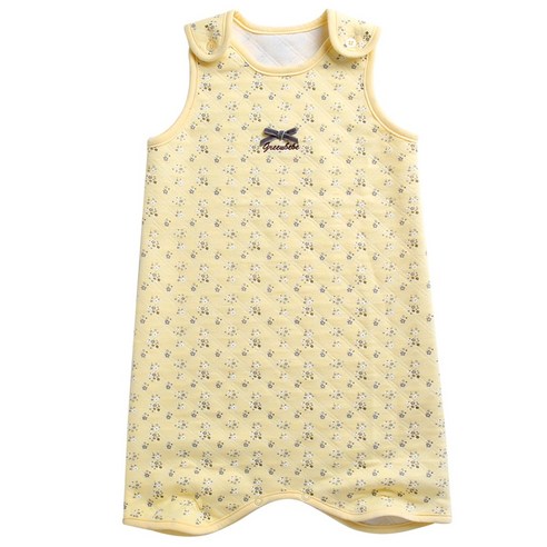 그린베베 영유아용 아기꽃 보온수면조끼