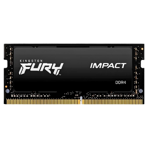 킹스톤 퓨리 임팩트 DDR4 노트북 메모리 3200MHz 8GB 게이밍 버전, 1개, KF432S20IB/8