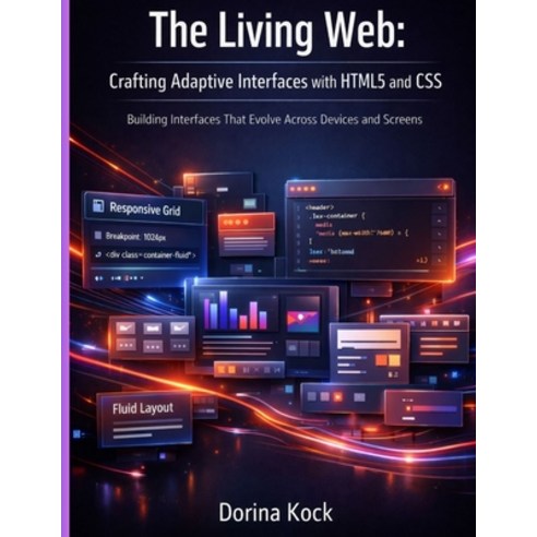 (영문도서)The Living Web: Crafting Adaptive Interfaces with HTML5 and CSS: Building Interf... Paperback, Independently Published, English, 9798242522831