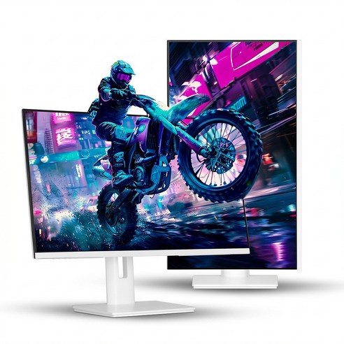 크로스오버 크로스오버 27FAW995 Fast-iPS 200UP USB-C Ai게이밍 멀티스탠드 화이트 27인치 모니터, 68.47cm, 27FAW995 [일반]