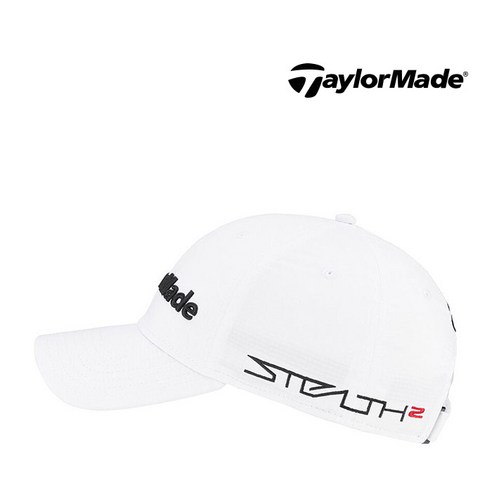 테일러메이드 STEALTH2 투어 레이더 Tour Radar 골프모자, 화이트, 1개