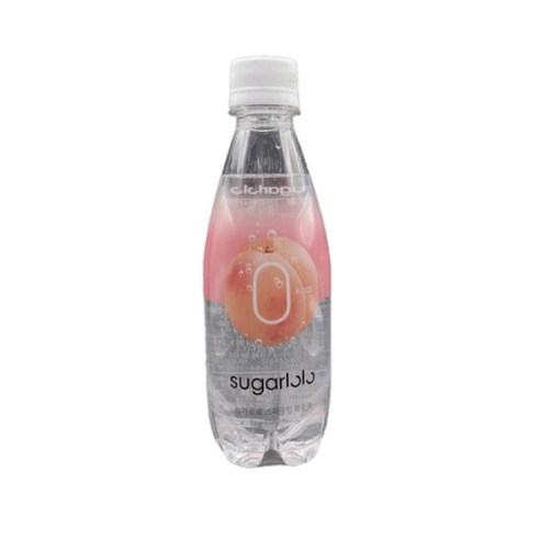 슈가로로 스파클링 복숭아 탄산음료, 350ml, 24개