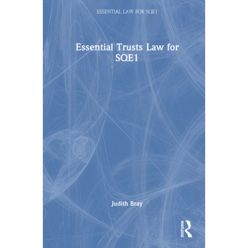 (영문도서)Essential Trusts Law for Sqe1 Hardcover, Routledge, English, 9781032952062
