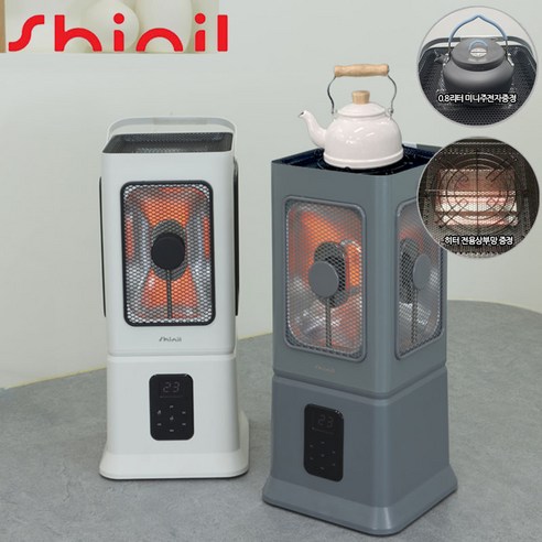 5면 발열, 압도적인 가성비, 공간을 디자인하는 신일 오방난로 에코플러스로 따뜻하고 안락한 겨울을!