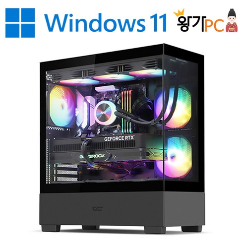 왕가PC 윈도우 15세대 울트라5 250KF 울트라7 270K/ RTX5060Ti 5070Ti 5080/ RAM32G 64G/ SSD1TB 2TB / 고성능 조립컴퓨터 AI 딥러닝, 왕가PC 프라임(PRIME) P02번
