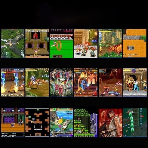 DS 무선 오락실 게임기 20000종 HDMI 레트로 게임기 가정용 고전 게임기 64G 한국어 지원 이미지 4