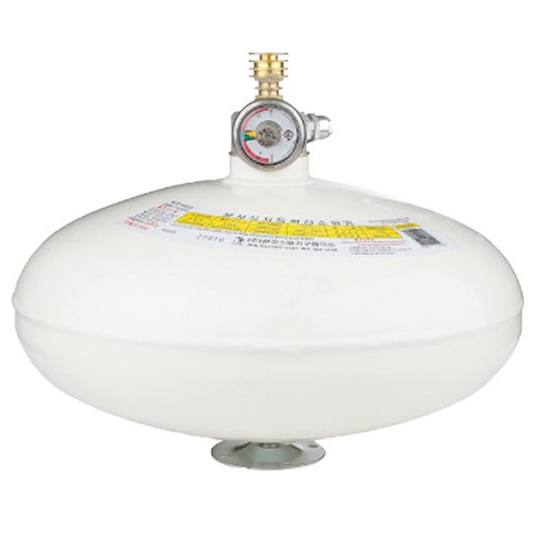 대동소방 ABC 자동 확산소화기 3kg (브라켓 전용피스 포함 풀세트) 창고 변전실 세탁실 보일러실 천정형 KFI 국가검정품, 1개