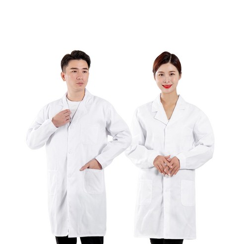 러빙랩 고급형 실험가운 남여공용 실습복 실험복 의사가운 약국 간호사