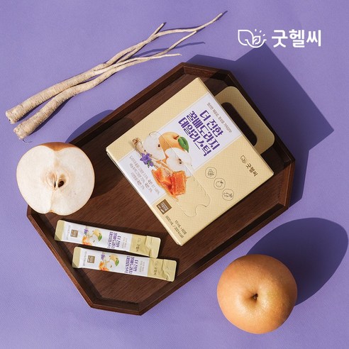 굿헬씨 더진한 꿀배도라지 데일리스틱 60포 600ml, 1개 이미지 4