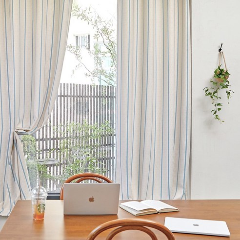 캔디롤 3중직 아일렛 암막커튼 1+1