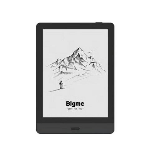 BIGME Read 이북리더기 6인치 BOOX 전자책 1GB+64GB, 1.64GB, 블랙