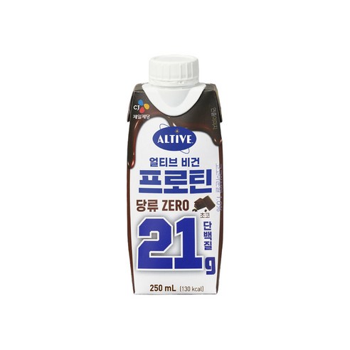 얼티브 비건 프로틴 초코 당류제로 단백질21g 250ml, 1개