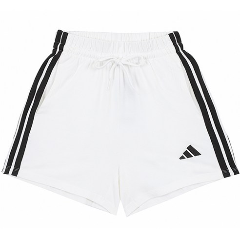 아디다스 ESS 3-STRIPES COTTON SHORTS 여성용 트레이닝복 면소재 쇼츠 반바지