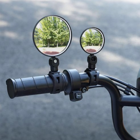 필모어 고화질 자전거 킥보드 백미러 사이드미러 거울 후사경 좌우한쌍 이미지 2