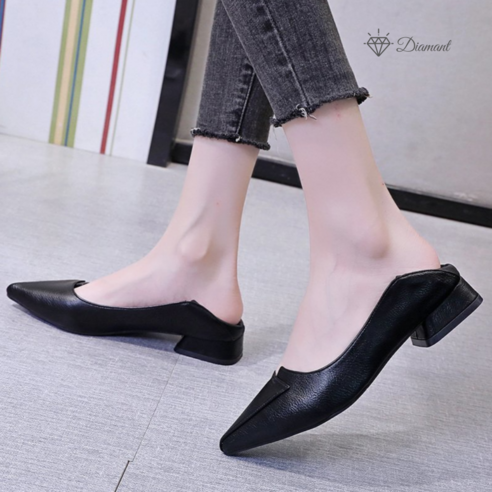 디아망 어썸 발편하게 꺽어신는 심플한 플랫 단화