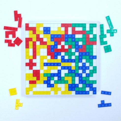 너티브레인 스퀘어스 한글판 Squares (멘사 펜토미노 보드게임 7살 이상) 이미지 2