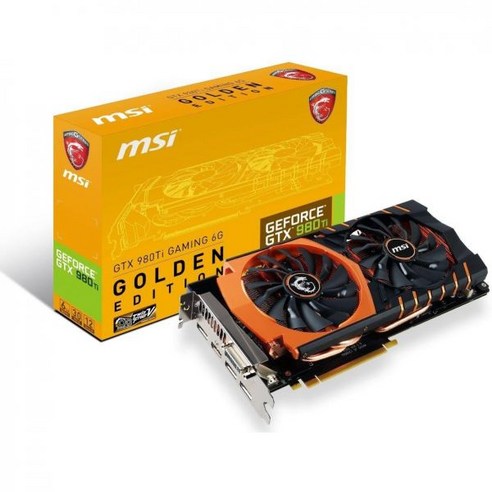 MSI GAMING Edition GeForce GTX 980 TI 6GB OC DirectX 12 VR READY 980TI ...