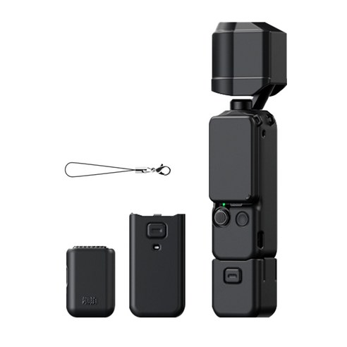 스냅케이스 dji 오즈모 포켓3 케이스 풀커버 실리콘 6in1, 1개, OP31 (블랙)