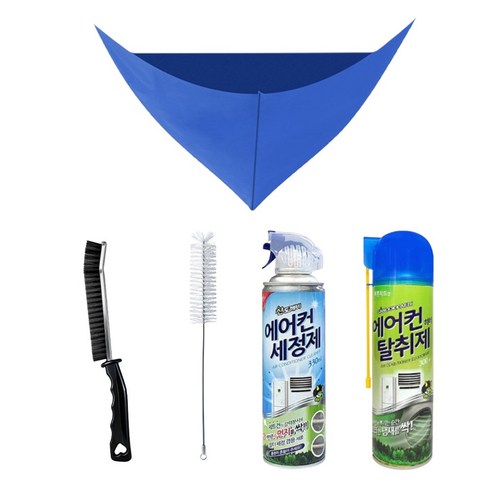 ODC 벽걸이 에어컨 청소 세척 올인원 풀 키트, 1개