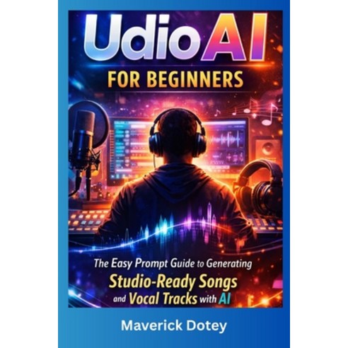 (영문도서)Udio AI for Beginners: The Easy Prompt Guide to Generating Studio-Ready Songs an... Paperback, Independently Published, English, 9798245292847