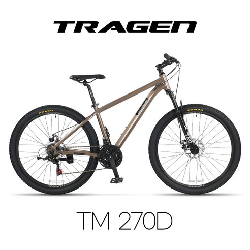 트라젠 TM270D 27.5인치 시마노21단 디스크 알루미늄 MTB형 자전거, 1개, 160cm, 그레이-미조립박스