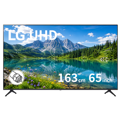 LG전자 UHD AI 4K 스마트 TV, UT7550, 방문설치, 벽걸이형, 163cm(65인치)