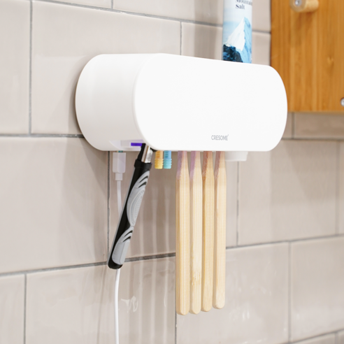 크리썸 가정용 유선 UV-C 소독기 칫솔살균기 개봉기 | 실사용 후기 - 상품 이미지 2