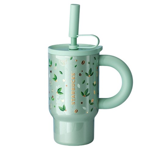 스타벅스 포레스트 시리즈 스트로 텀블러 11181729, 1개, 800ml, 녹색