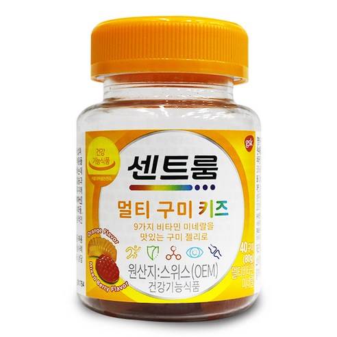 센트룸 멀티비타민 키즈, 40정, 1개
