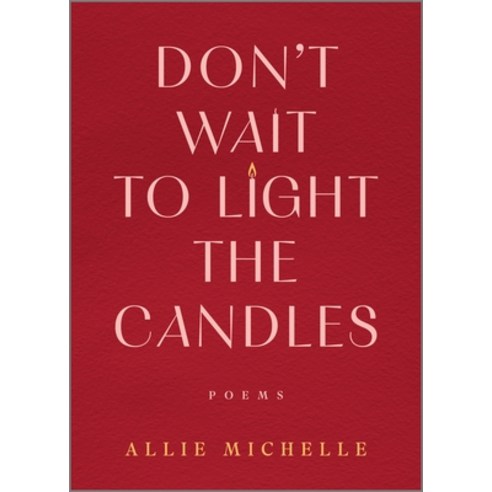 (영문도서)Don't Wait to Light the Candles: Poems Hardcover, Park Row, English, 9780778306733