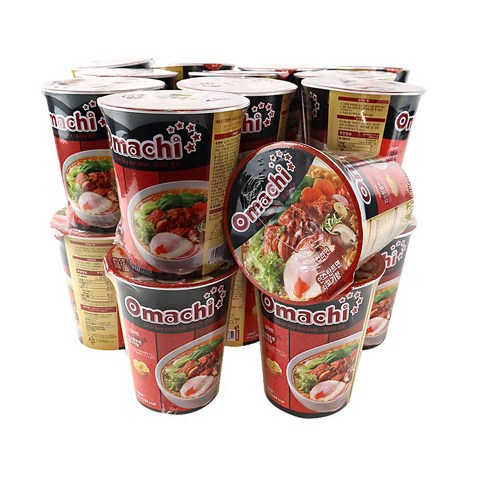 [대국맛짱] 베트남 OMACHI 오마치 소고기맛 컵라면 한박스65g 24개입 [일요일&당일발송] 실온, 1.56kg, 1개