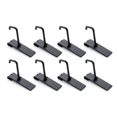 철망 걸이 5cm 8개 휀스 네트 망 후크 고리, 블랙, 1세트