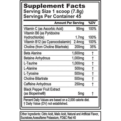 EVLUTIONNUTRITION RPM 프리-워크아웃 트로피컬 펀치 맛있게 먹은 솔직 후기 - 상품 이미지 2