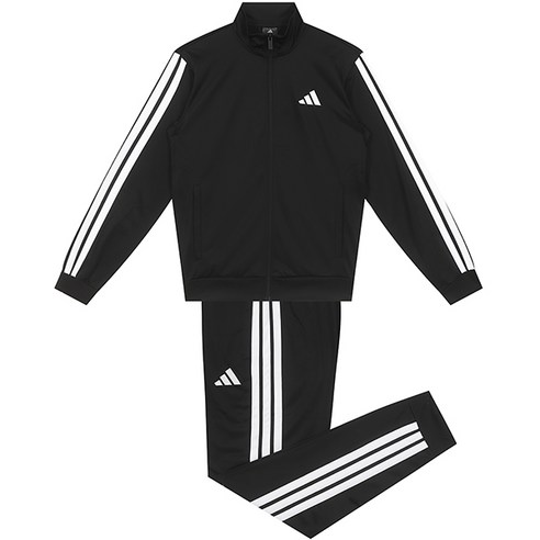 아디다스 SW BASIC 3-STRIPES TRICOT TRACK SUIT 헬스 운동 러닝 상하의 트레이닝복
