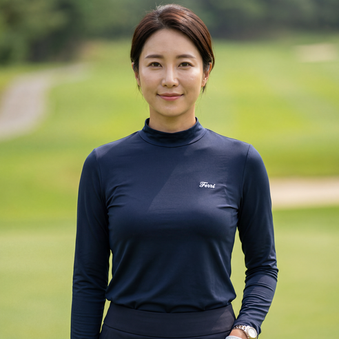 조르지오 페리 골프 여성 UV차단 냉감 이너웨어 티