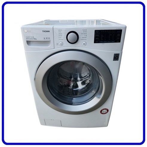 LG 트롬 중고 드럼세탁기 18kg [F18WDSU], 화이트