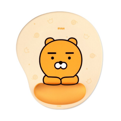 카카오프렌즈 쿠션 마우스패드, 라이언, 1개