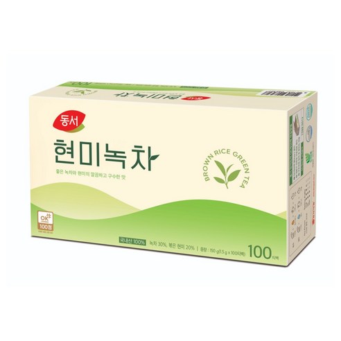동서 현미녹차, 1.5g, 100개입, 1개